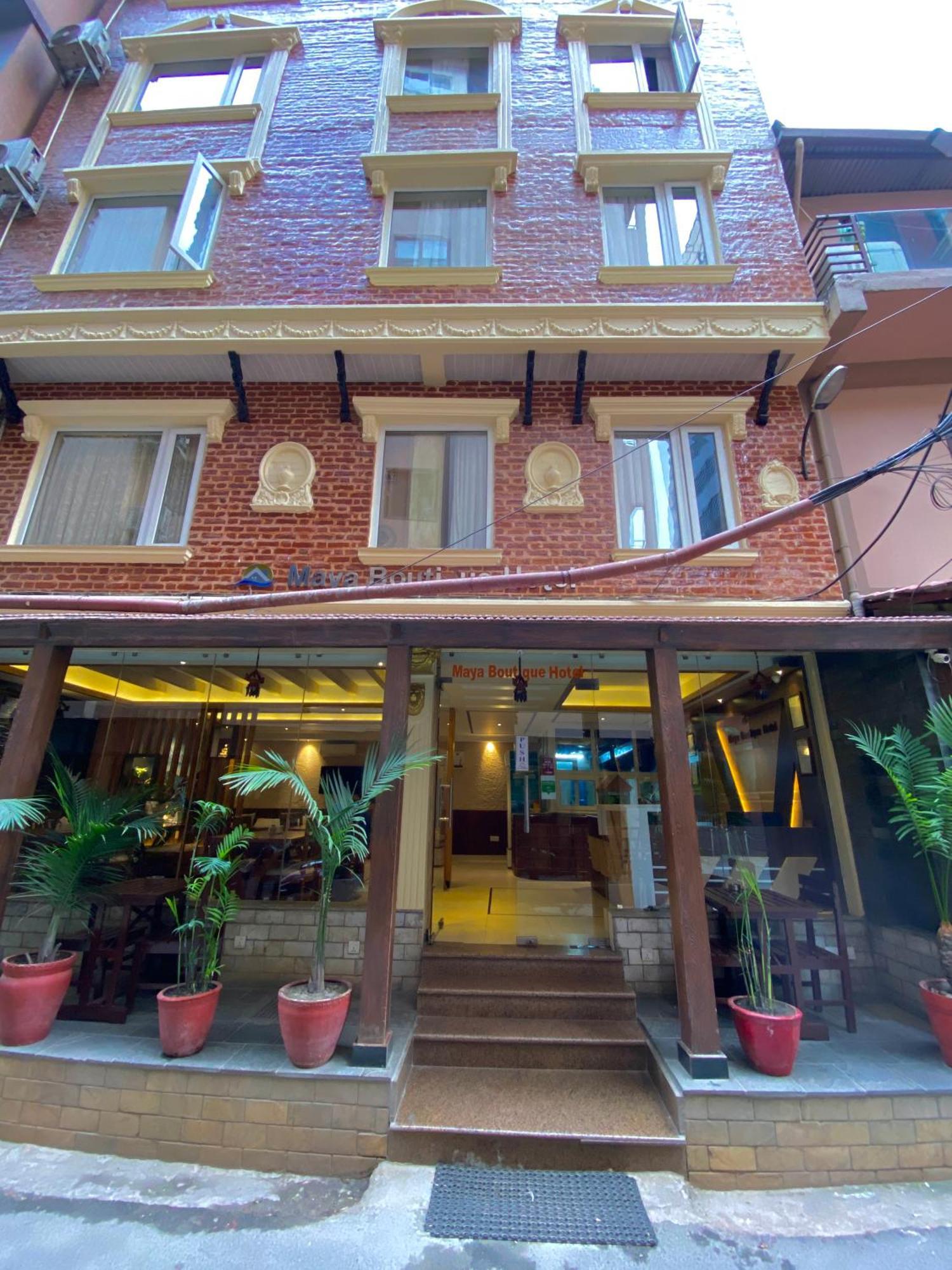 Hotel Maya Boutique And Apartment, Thamel Катманду Экстерьер фото